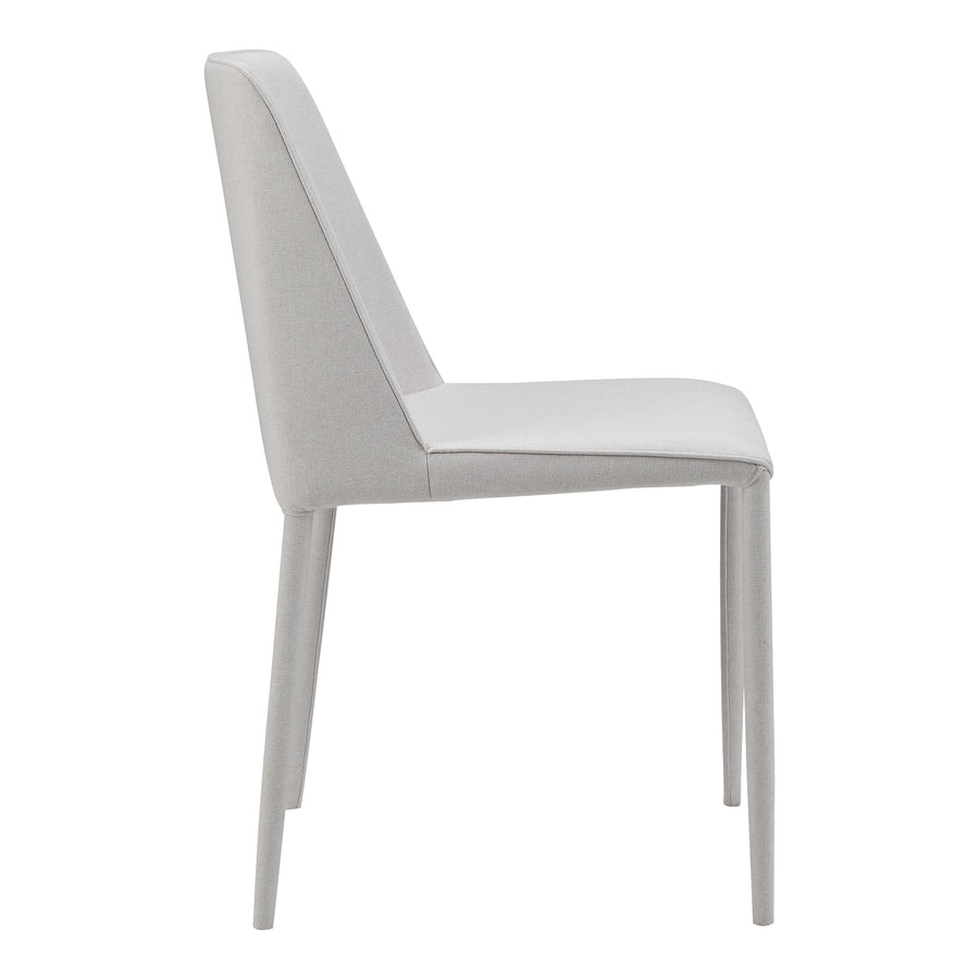 Moe's Home Nora Dining Chair in White (32' x 17.75' x 22') - YM-1003-29