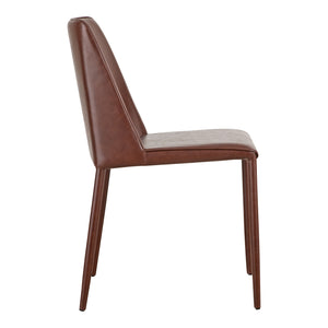 Moe's Home Nora Dining Chair in Smoked Cherry Red (33.5' x 22' x 17.5') - YM-1004-06