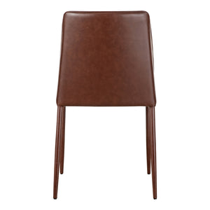 Moe's Home Nora Dining Chair in Smoked Cherry Red (33.5' x 22' x 17.5') - YM-1004-06