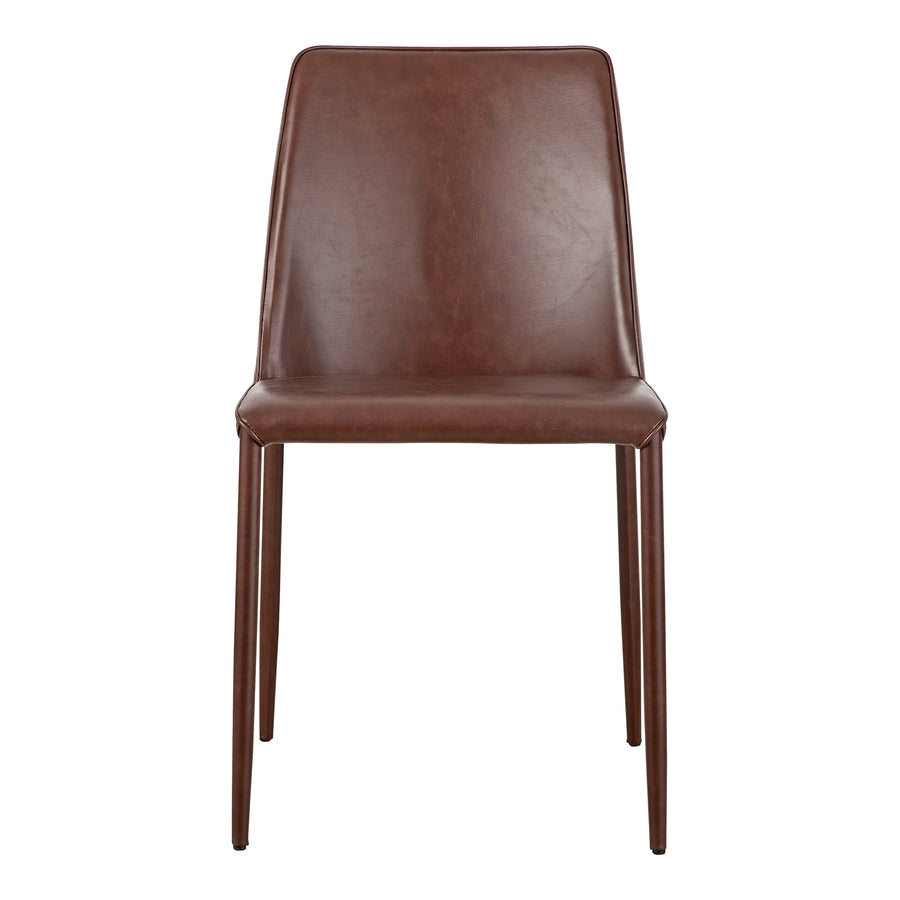 Moe's Home Nora Dining Chair in Smoked Cherry Red (33.5' x 22' x 17.5') - YM-1004-06