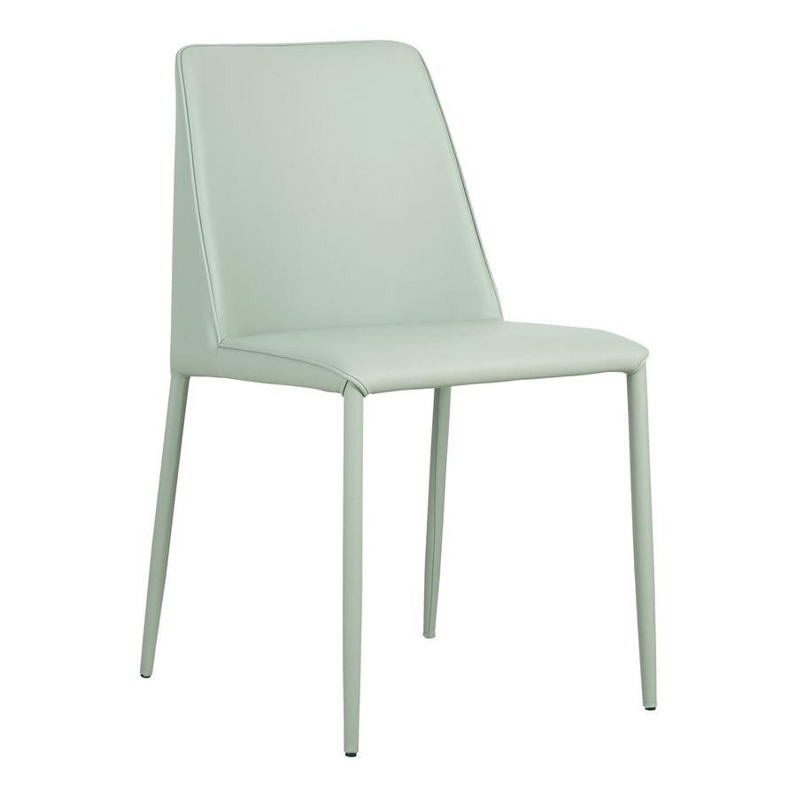 Moe's Home Nora Dining Chair in Mineral Green (33.5' x 22' x 17.5') - YM-1004-13
