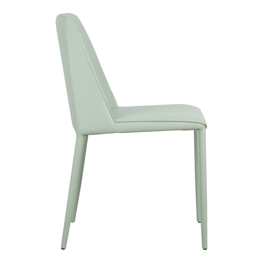Moe's Home Nora Dining Chair in Mineral Green (33.5' x 22' x 17.5') - YM-1004-13