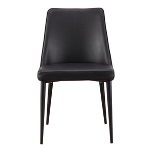 Moe's Home Lula Dining Chair in Black (31.9' x 18' x 23.4') - YM-1006-02