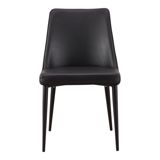 Moe's Home Lula Dining Chair in Black (31.9" x 18" x 23.4") - YM-1006-02