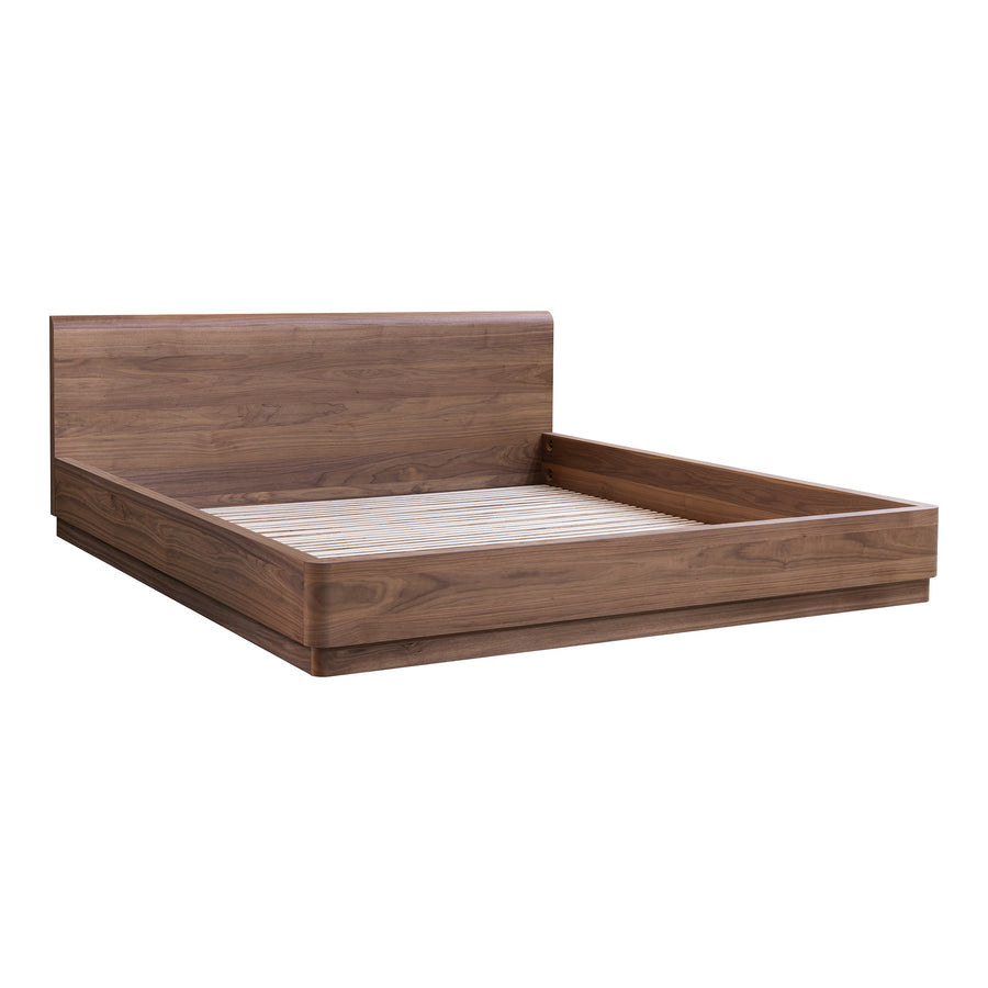 Moe's Home Round Bed in Walnut (30' x 81' x 84') - YR-1006-03