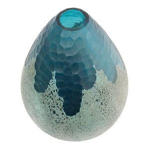 Moe's Home Droplette Vase in Blue (16.5' x 12.5' x 12.5') - YU-1020-28