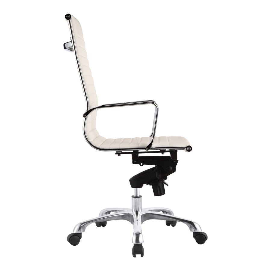Moe's Home Studio Office Chair in White (45' x 22' x 25') - ZM-1001-18