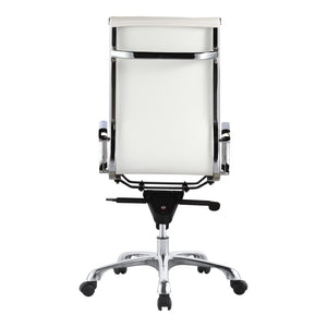Moe's Home Studio Office Chair in White (45' x 22' x 25') - ZM-1001-18