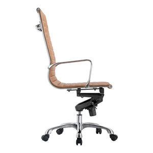 Moe's Home Studio Office Chair in Tan (45' x 22' x 25') - ZM-1001-40