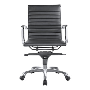 Moe's Home Studio Office Chair in Black (39' x 22' x 25') - ZM-1002-02