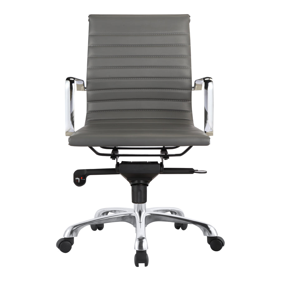 Moe's Home Studio Office Chair in Grey (39' x 22' x 25') - ZM-1002-29
