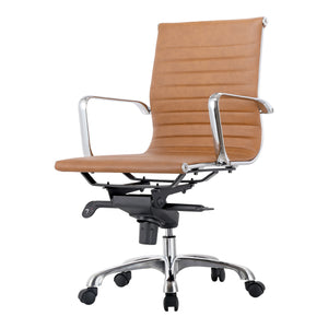 Moe's Home Studio Office Chair in Tan (39' x 22' x 25') - ZM-1002-40