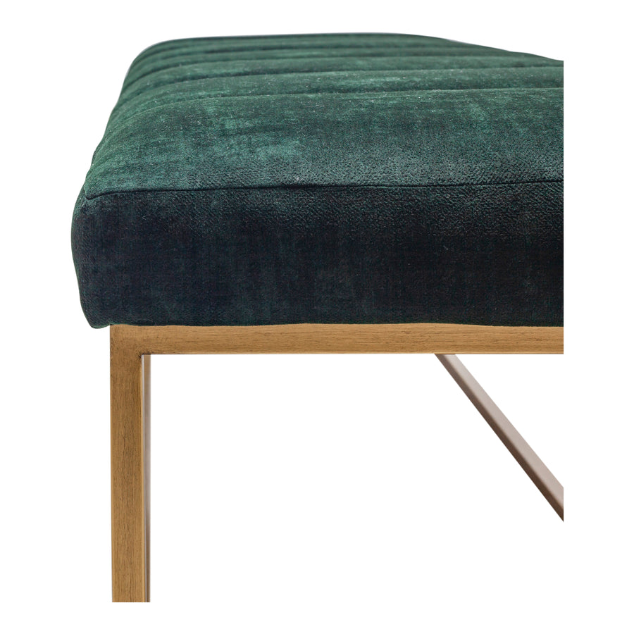 Moe's Home Katie Bench in Dark Green (19.5' x 59' x 20') - ZT-1026-27