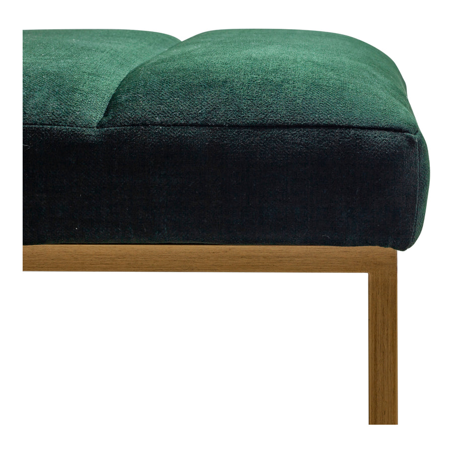 Moe's Home Katie Bench in Dark Green (19.5' x 59' x 20') - ZT-1026-27