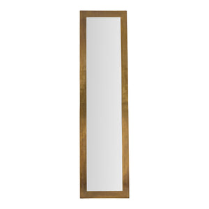 Moe's Home Cate Mirror in Antique Brass (86.5' x 23' x 1') - ZY-1009-01