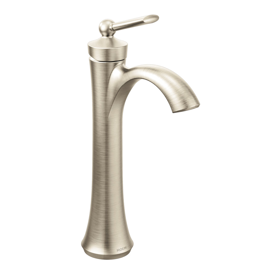 Wynford 13.13' 1.2 gpm 1 Handle One Hole Bathroom Faucet in Brushed Nickel