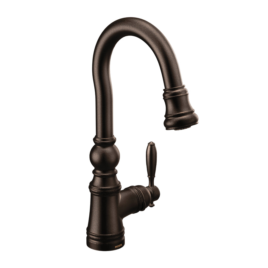 Weymouth 14.66' 1.5 gpm 1 Lever Handle One Hole Bar Faucet in Oil Rubbed Bronze