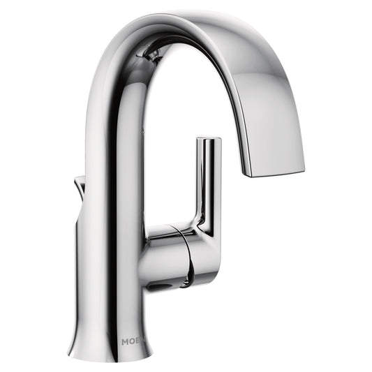 Doux 8" 1.2 gpm 1 Handle One or Three Hole Bathroom Faucet in Chrome