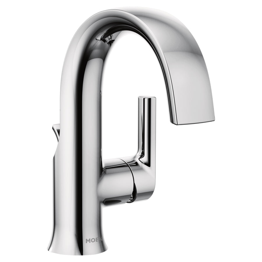 Doux 8' 1.2 gpm 1 Handle One or Three Hole Bathroom Faucet in Chrome
