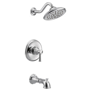 Belfield 7.13' 2.5 gpm 1 Handle Tub & Shower Faucet in Chrome
