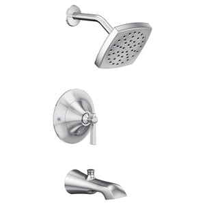 Flara 6.63' 1.75 gpm 1 Handle Posi-Temp Tub & Shower Faucet in Chrome