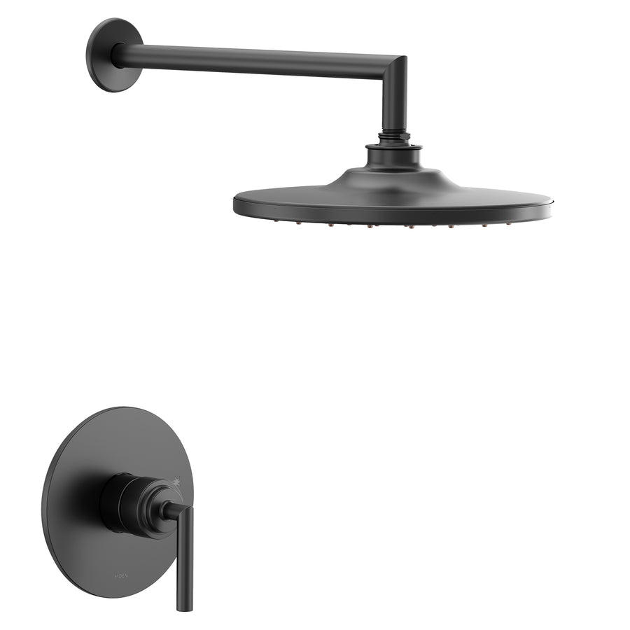 Arris 6.5' 1.75 gpm 1 Handle 2-Series Shower Only Faucet in Matte Black