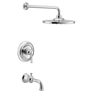 Colinet 7' 2.5 gpm 1 Handle Tub & Shower Faucet in Chrome