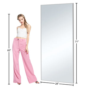 71-in H x 28-in W Metal Framed Full Length Oversized Mirror