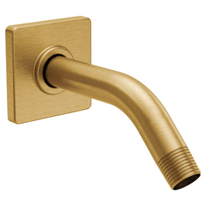 Showering Acc- Premium 8' Shower Arm and Flange in Brushed Gold