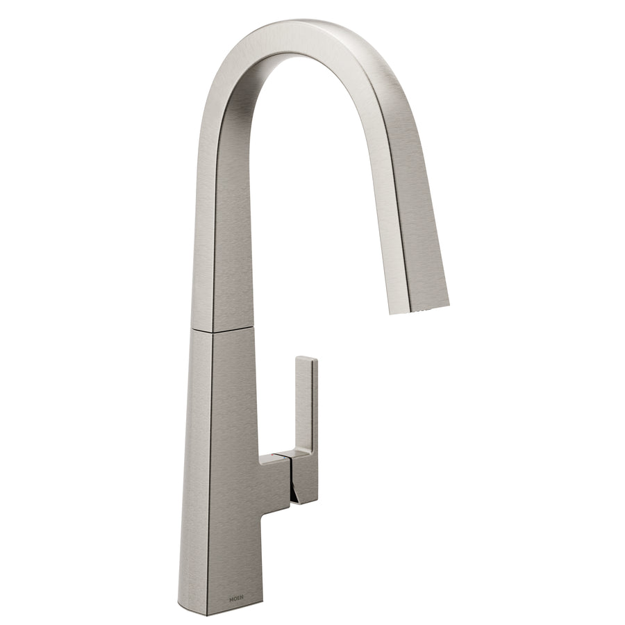 Nio 18.38' 1.5 gpm 1 Handle One Hole Kitchen Faucet in Spot Resist Stainless