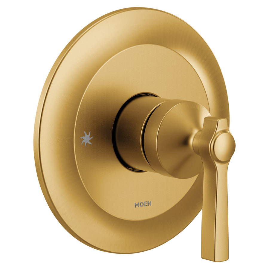 Flara 6.5' 1 Handle 3-Series Tub & Shower Valve Only in Brushed Gold