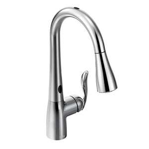 Arbor 15.5' 1.5 gpm 1 Lever Handle One or Three Hole Deck Mount Kitchen Faucet in Chrome