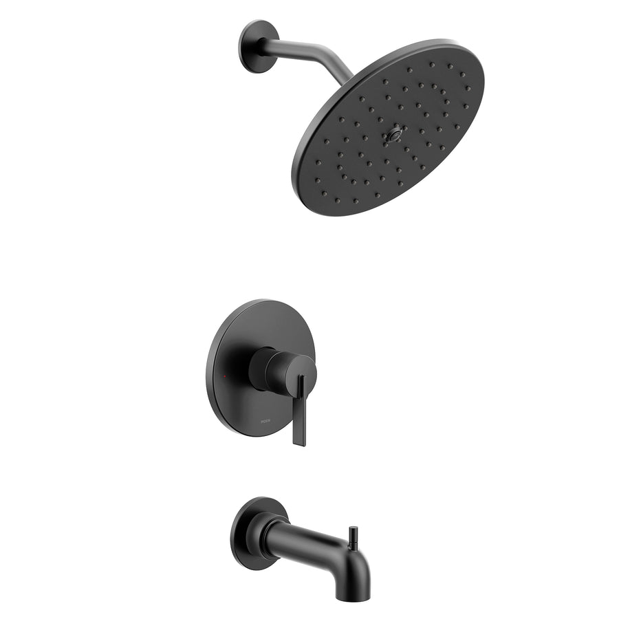 Cia 3.25' 1.75 gpm 1 Handle Tub & Shower Faucet in Matte Black