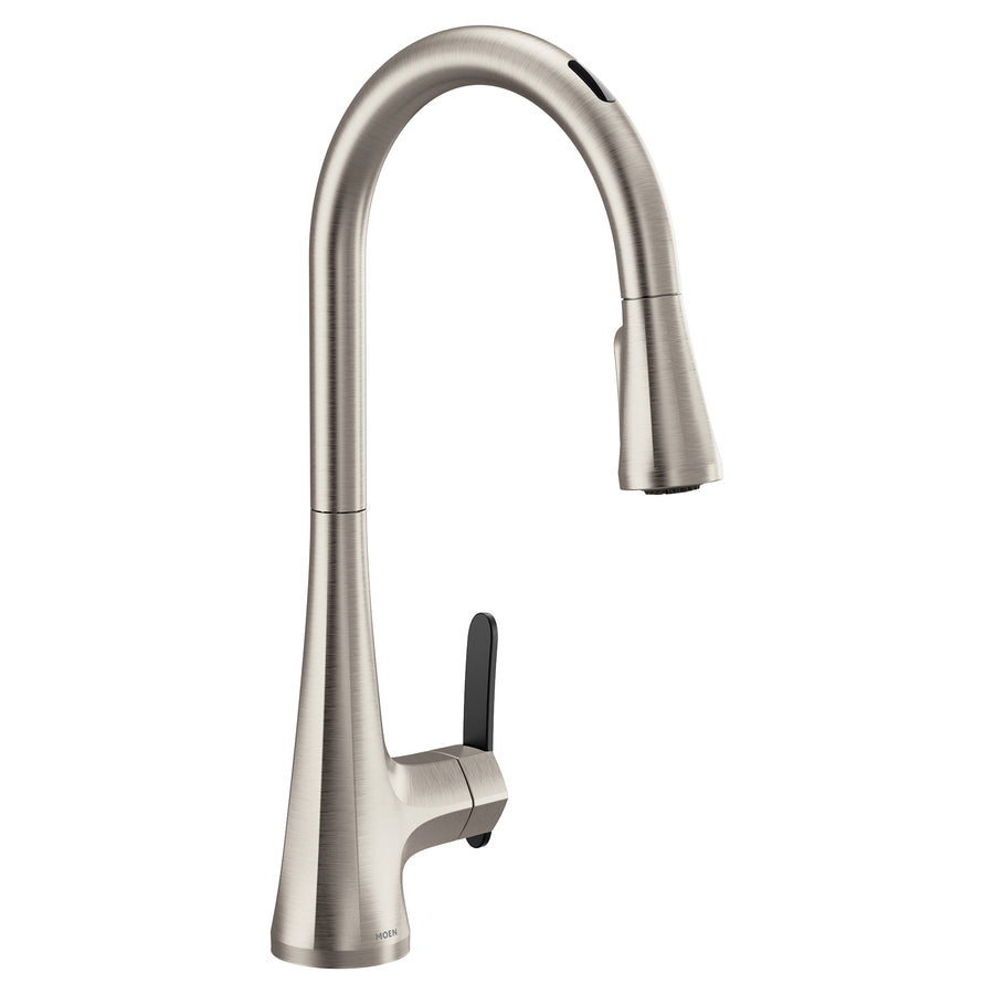 Sinema 17.75' 1.5 gpm 1 Handle One Hole Smart Kitchen Faucet in Spot Resist Stainless
