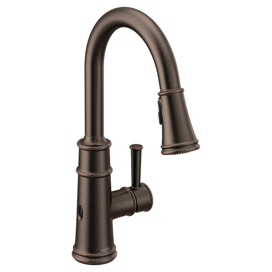 Belfield 15.63" 1.5 gpm 1 Handle One or Three Hole MotionSense Kitchen Faucet in Oil Rubbed Bronze