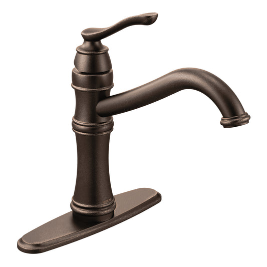 Belfield 12.13" 1.5 gpm 1 Lever Handle One or Three Hole Kitchen Faucet in Oil Rubbed Bronze