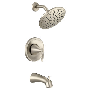 Glyde 8' 1.75 gpm 1 Handle Tub & Shower Trim in Brushed Nickel