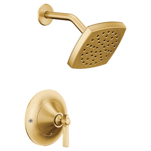 Flara 6.63' 2.5 gpm 1 Handle Posi-Temp Shower Only Faucet in Brushed Gold