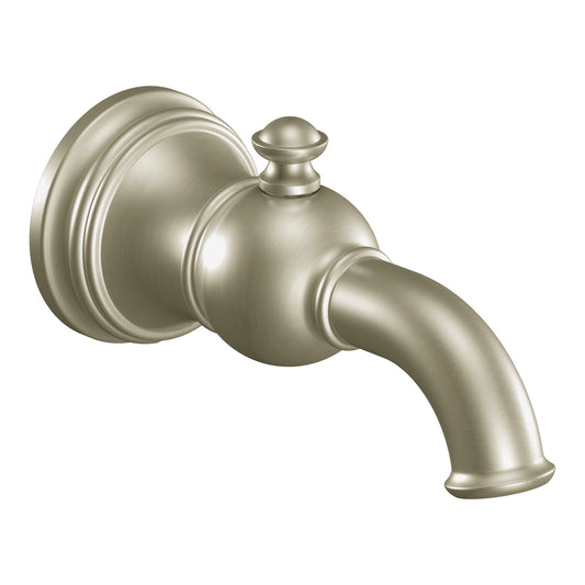 Weymouth 3.75" Diverter Tub Spout in Brushed Nickel