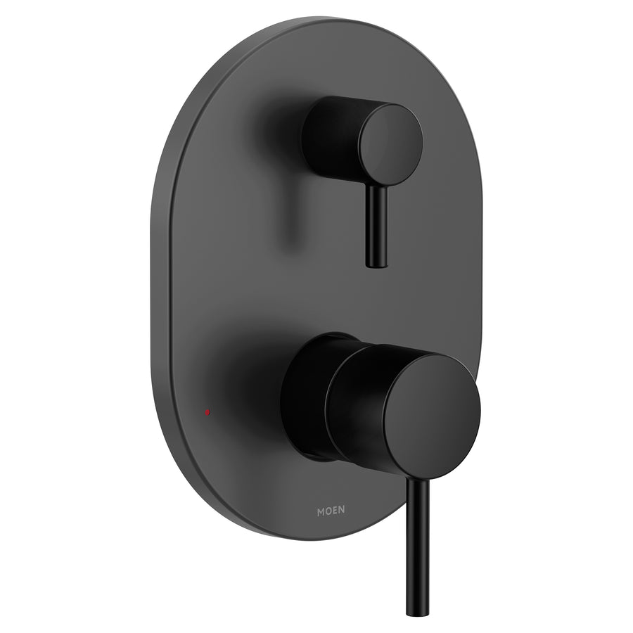 Align 9.38' 2 Handle Transfer Valve Trim in Matte Black