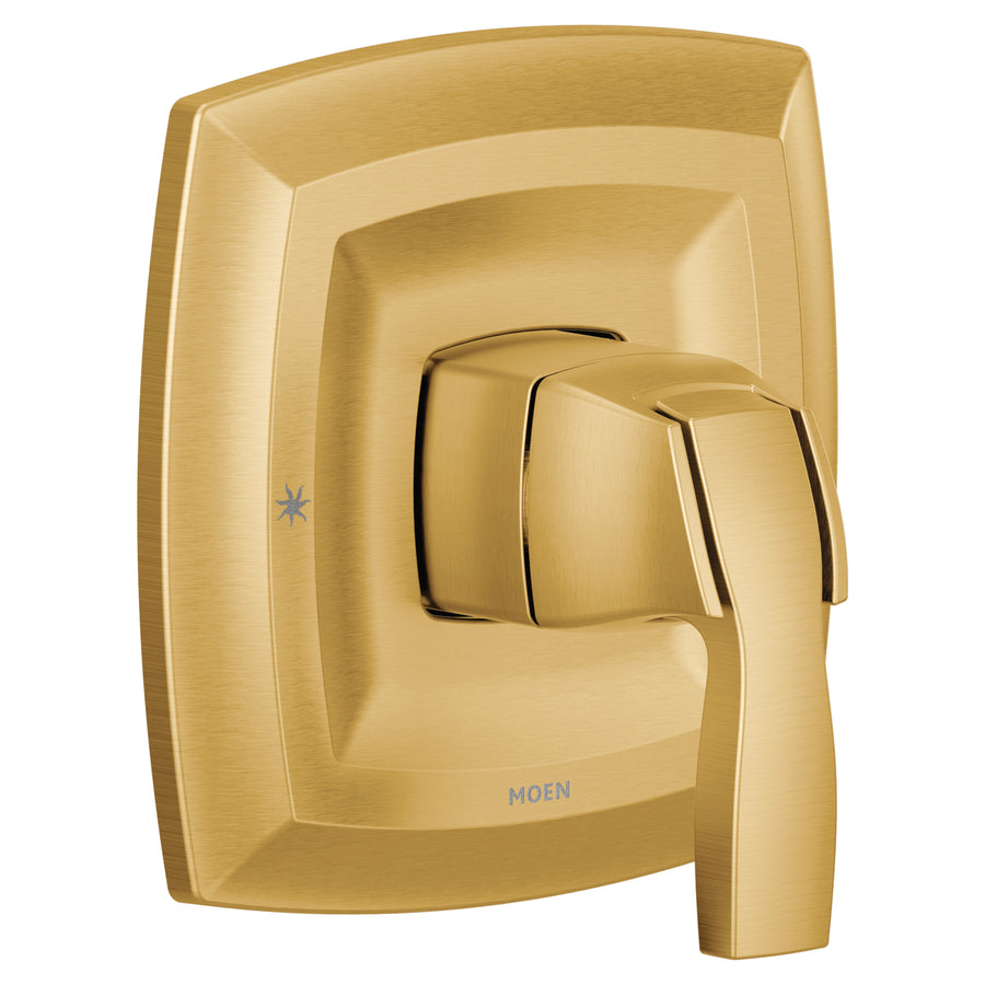 Voss 6.25' 1 Handle 3-Series Tub & Shower Valve Only in Brushed Gold