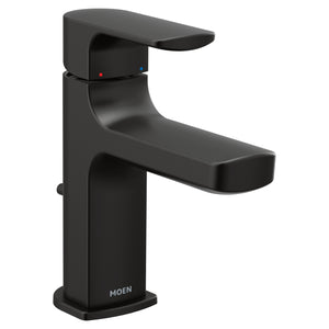 Rizon 7.4' 1.2 gpm 1 Handle One or Three Hole Bathroom faucet in Matte Black