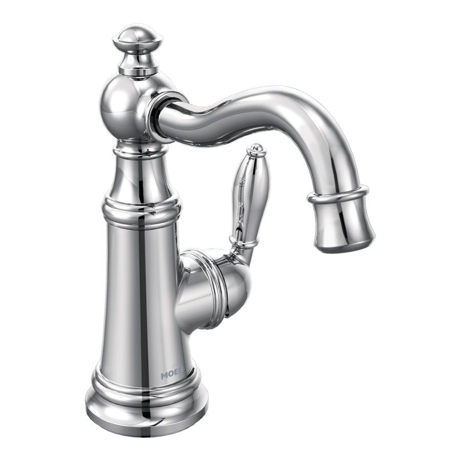Weymouth 7.81' 1.2 gpm 1 Handle One Hole Bathroom Faucet in Chrome