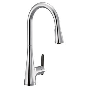 Sinema 17.75' 1.5 gpm 1 Lever Handle One Hole Deck Mount Kitchen Faucet in Chrome