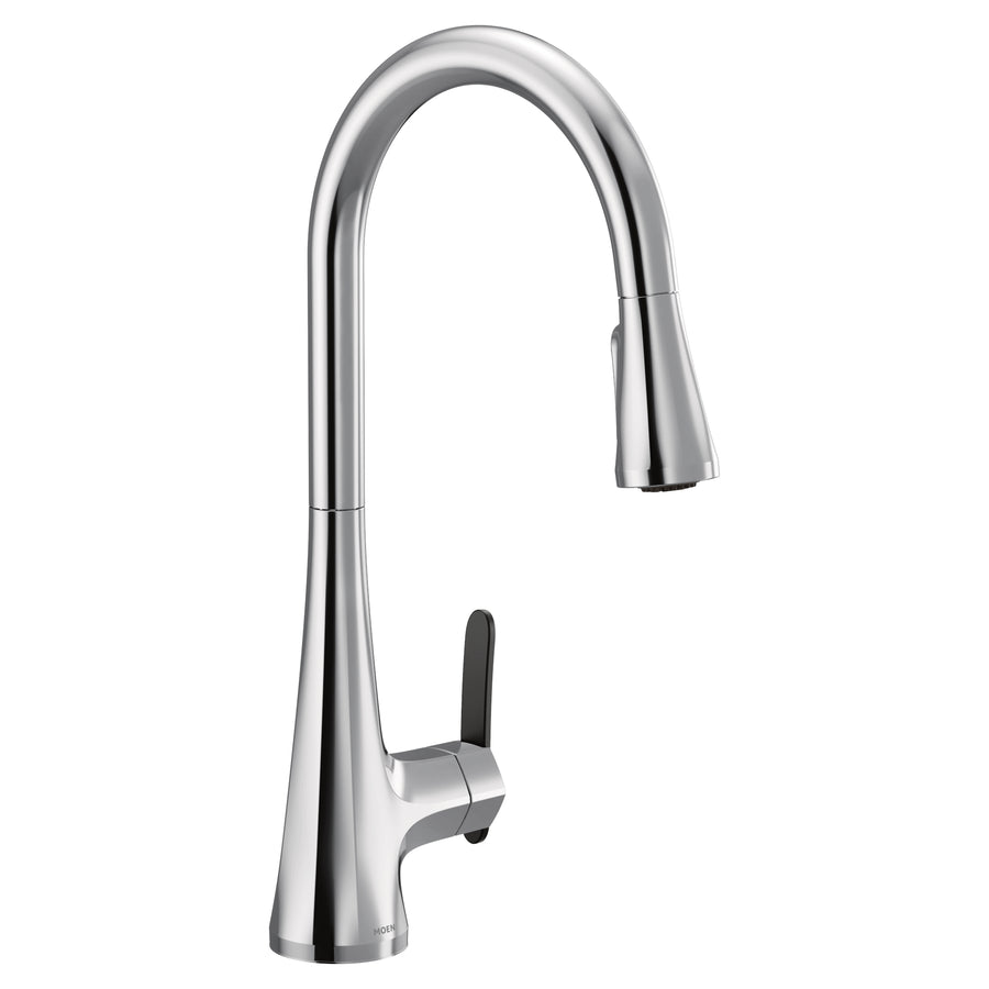 Sinema 17.75' 1.5 gpm 1 Lever Handle One Hole Deck Mount Kitchen Faucet in Chrome