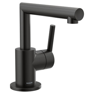 Arris 6.63' 1.2 gpm 1 Handle One Hole Bathroom Faucet in Matte Black