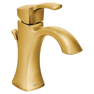 Voss 6.69' 1.2 gpm 1 Handle One or Three Hole Bathroom Faucet in Brushed Gold