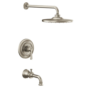 Colinet 7' 1.75 gpm 1 Handle 2-Series Tub & Shower Faucet in Brushed Nickel