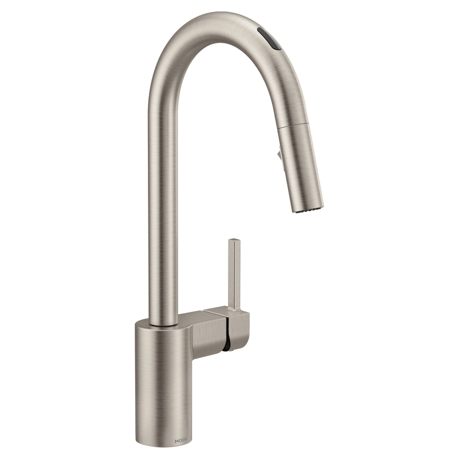 Align 15.63' 1.5 gpm 1 Lever Handle One or Three Hole Deck Mount Smart Kitchen Faucet in Spot Resist Stainless