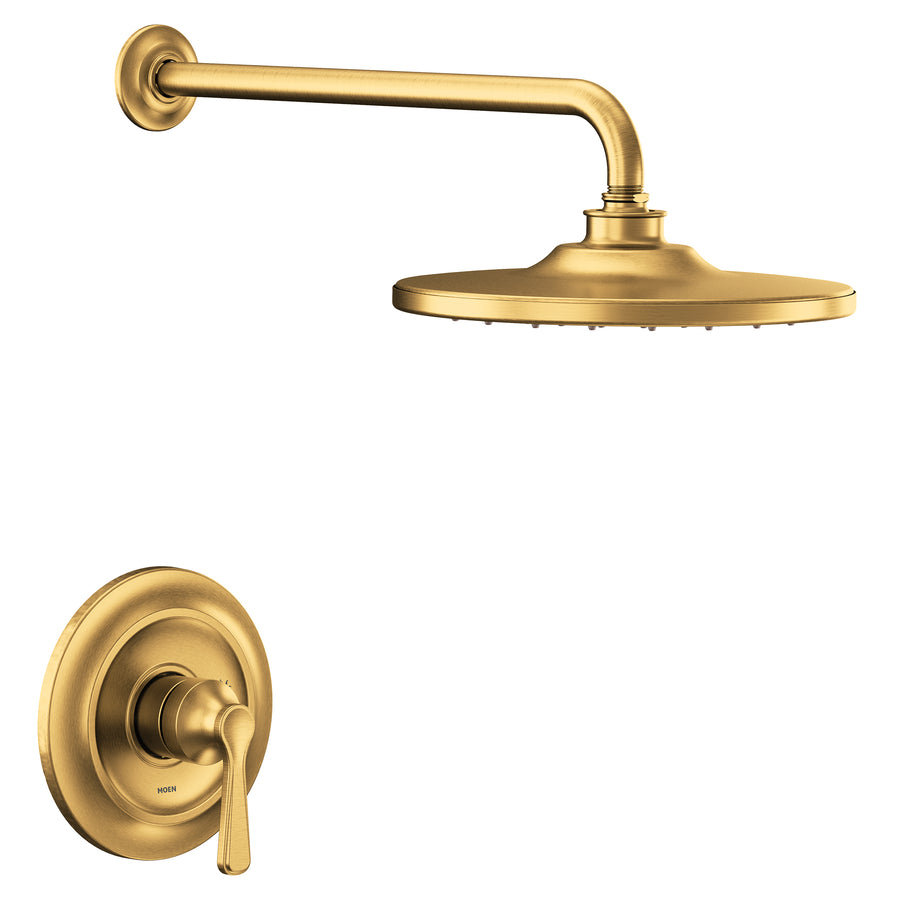 Colinet 7' 1.75 gpm 1 Handle 2-Series Shower Only Faucet in Brushed Gold